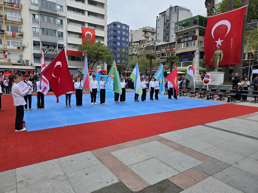 23 Nisan Ulusal Egemenlik ve Çocuk Bayramının 105. Yıl Dönümü Kutlandı